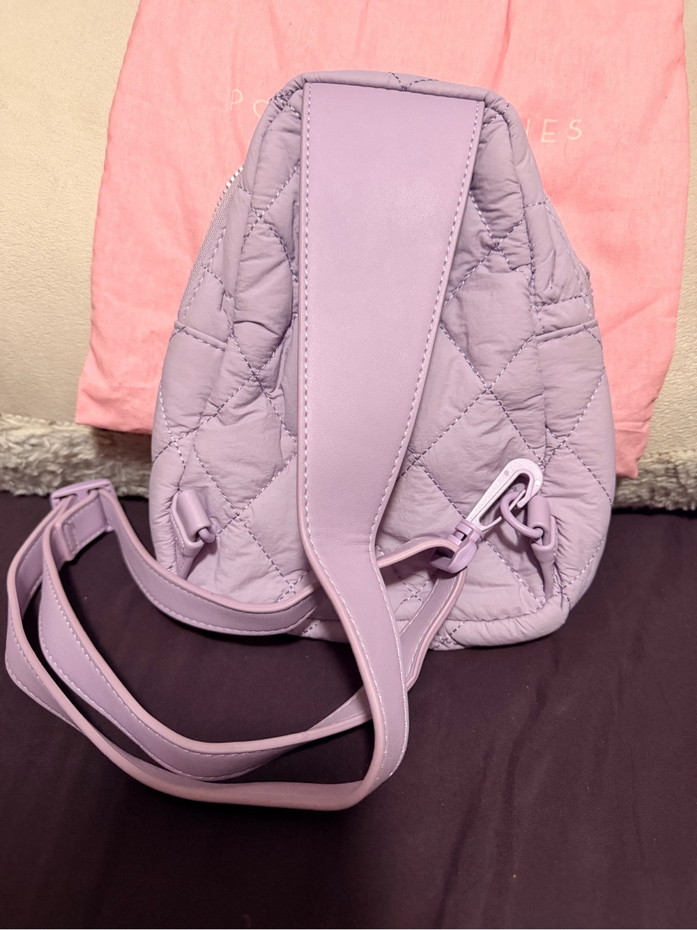Poppy & Peonies Quilted Roamer - Lavender - Picture 3 of 5